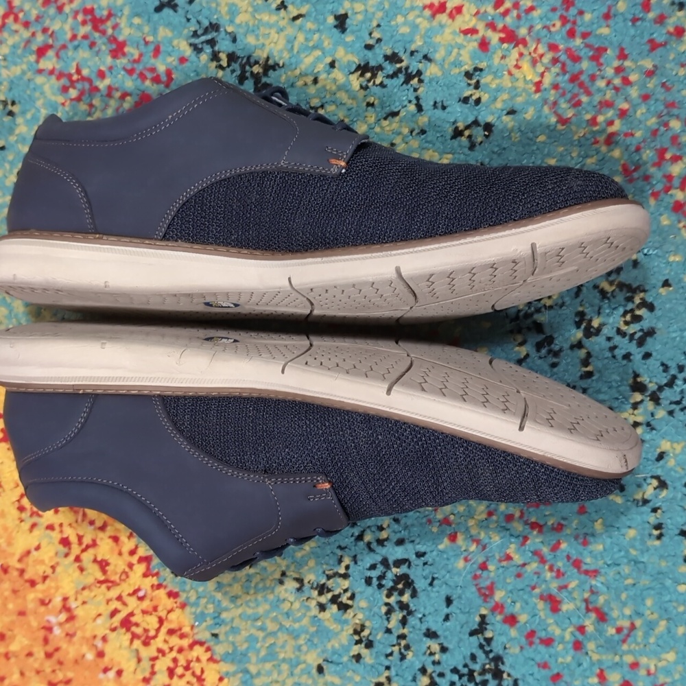 Nunn Bush Men's Navy Casual Shoes - Picture 5 of 6